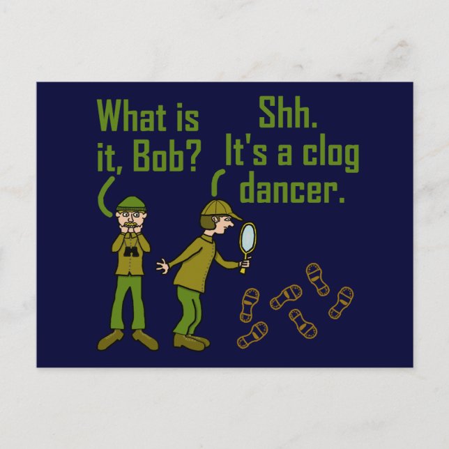 Carte postale Drôle Du Clogger (Devant)