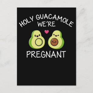 Carte Postale Drôle Grossesse Faire-part Avocado Plaisanterie