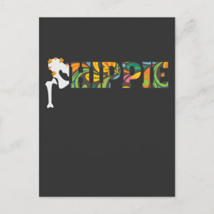 Carte Postale Drôle Hippie Hip Remplacement Chirurgie Récupérati