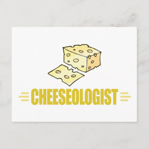 Carte Postale Drôle J'aime le fromage