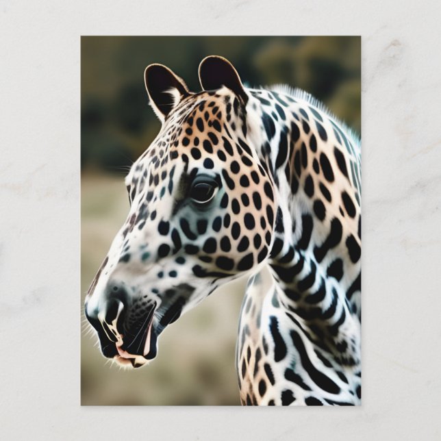 Carte Postale Drôle Leopard Appaloosa Horse (Devant)