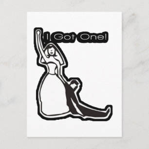Carte Postale Drôle mariage j'en ai un