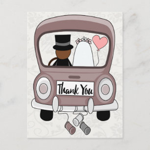 Carte Postale Drôle, Mme. & Monsieur, merci