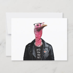 Carte Postale Drôle Salutation de grâces avec le cool M. Turquie