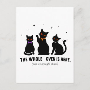 Carte Postale Drôle Toute La Congrégation Est Ici Salle Des Chat