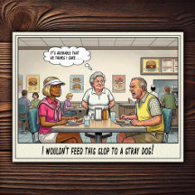 Drôle Vie de Serveuse Restaurant Humour