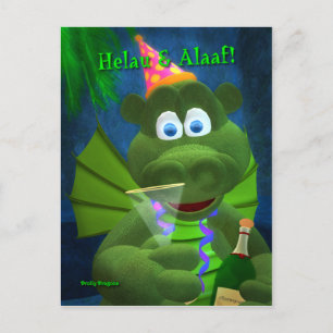 Carte Postale Drolly Dragons : Karneval