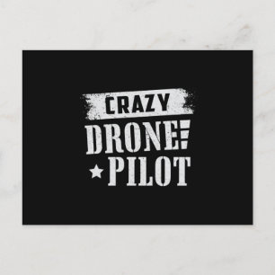 Carte Postale Drones Pilotes Quadcopter Drones FPV Camera Cadeau