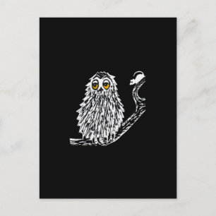 Carte postale Drowsy Owl