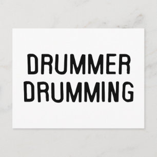 Carte Postale Drummer Drummer