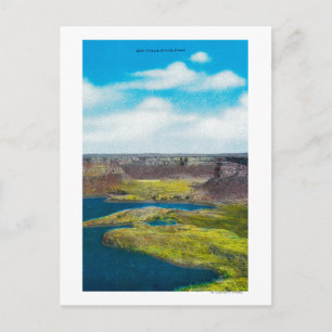 Carte Postale Dry Falls State Park, barrage Grand Coulee