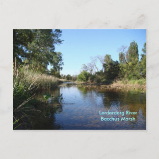 Carte Postale DSC04673, Lerderderg River, marais Bacchus