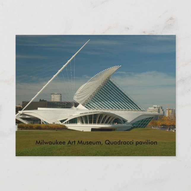 Carte Postale DSC_0127, Milwaukee Art Museum, pavillon Quadracci (Devant)
