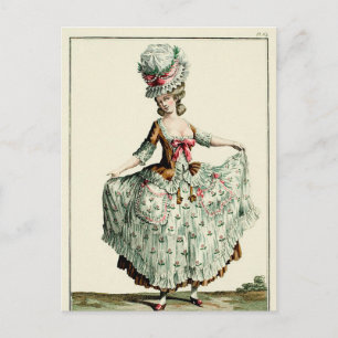 Carte postale du 18e siècle