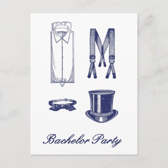 Carte postale du Bachelor Party (Devant)