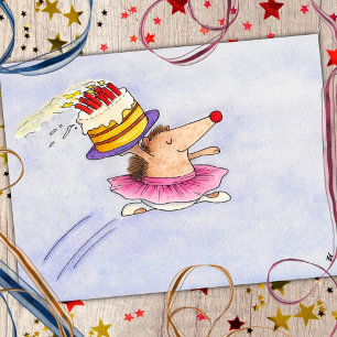Carte postale du Ballet Anniversaire de Nicole Jan