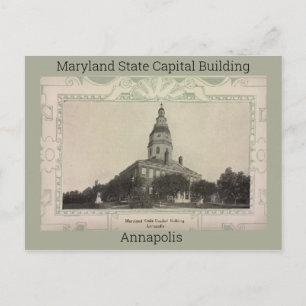 Carte postale du bâtiment de la capitale de l'État