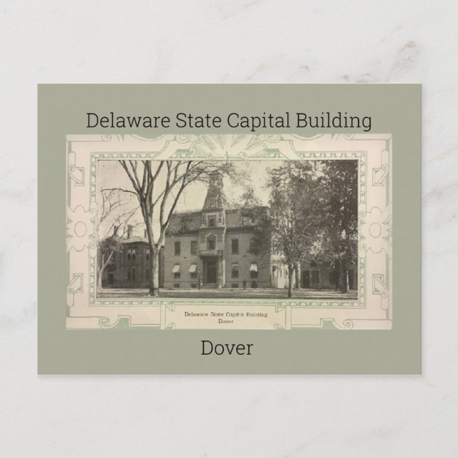 Carte postale du bâtiment de la capitale de l'État (Devant)