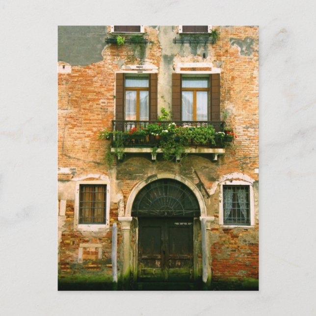 Carte postale du bâtiment vénitien (Devant)