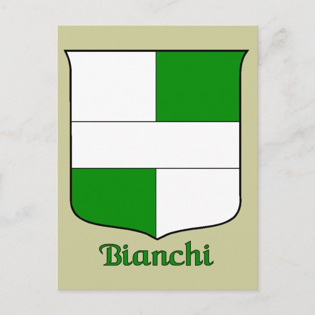Carte postale du Bouclier historique de Bianchi (Devant)