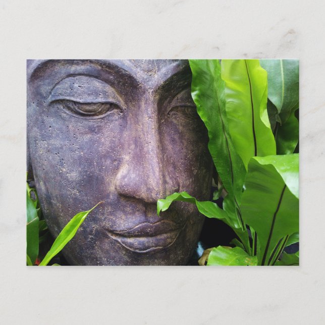 Carte postale du Bouddha Zen Sérénité (Devant)