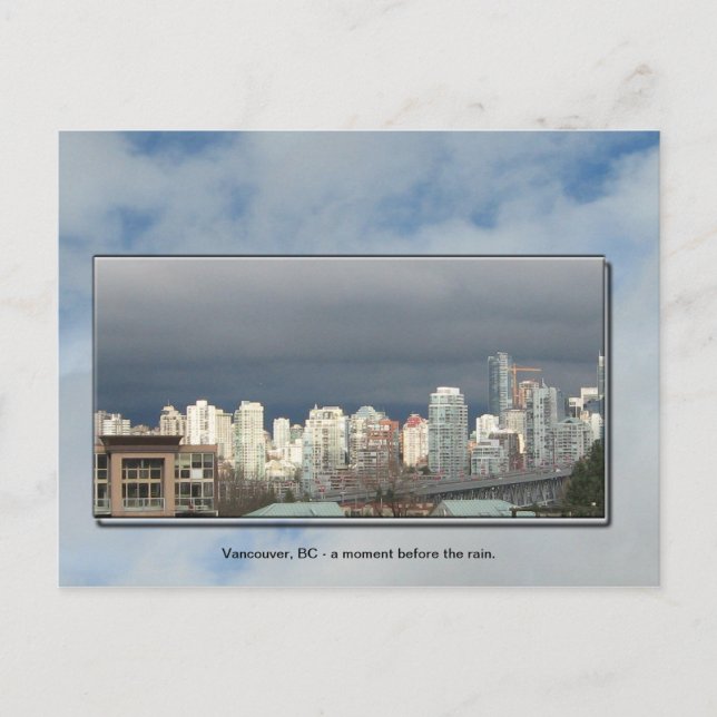 Carte postale du Canada, Vancouver (Colombie-Brita (Devant)