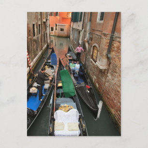 Carte postale du canal de Venise