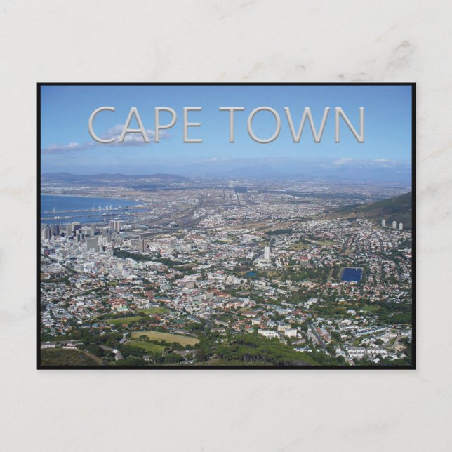 Carte postale du Cap - Afrique du Sud (Devant)