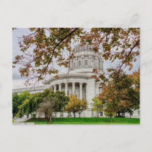 Carte postale du Capitole en automne