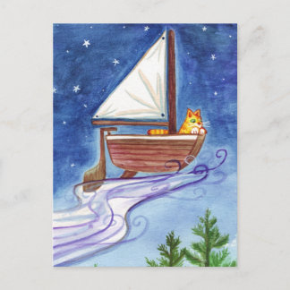 Carte postale du Catboat no 1