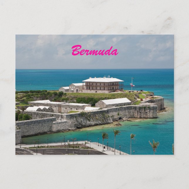 Carte postale du chantier naval royal des Bermudes (Devant)