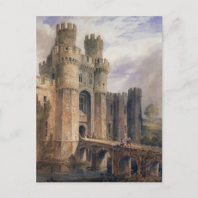 Carte postale du château (Devant)