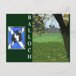 Carte postale du château de Balloch