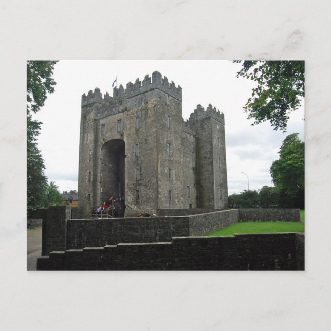 Carte postale du château de Bunratty (Devant)
