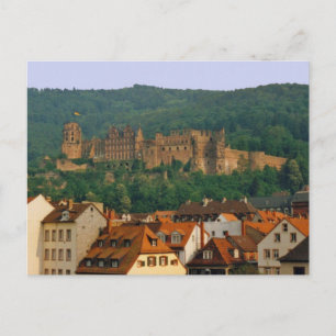 Carte postale du château de Heidelberg