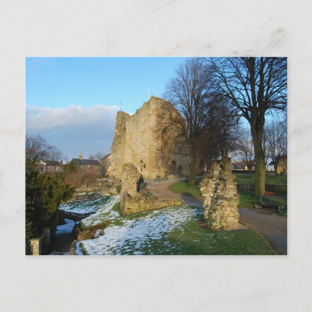 Carte postale du château de Knaresborough (Devant)