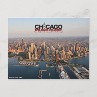 Carte postale du Chicago Music Guide #3