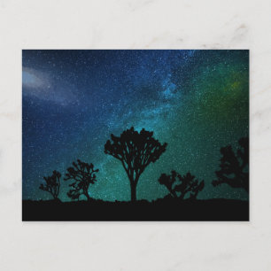 Carte postale du ciel nocturne de Joshua Tree