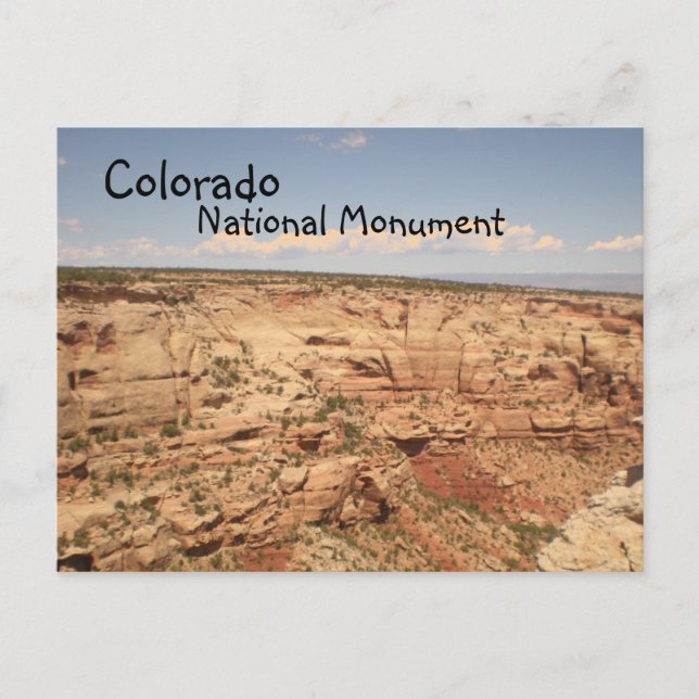 Carte postale du Colorado National Monument (Devant)
