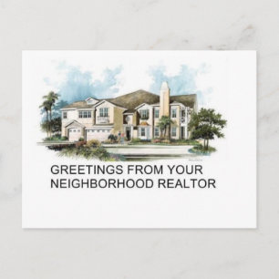 Carte postale du concessionnaire