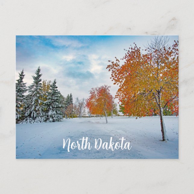 Carte postale du Dakota du Nord (Devant)