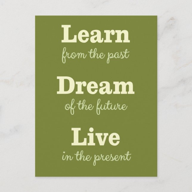 Carte postale du devis motivationnel (Devant)