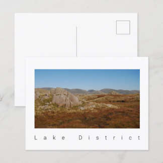 Carte postale du district de Lake