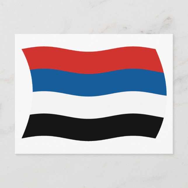 Carte postale du drapeau des peuples autochtones d (Devant)