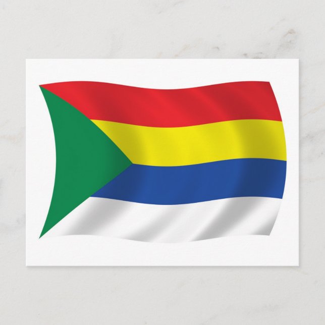 Carte postale du drapeau druze (Devant)