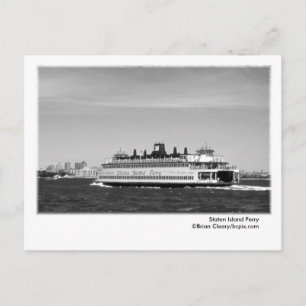 Carte postale du ferry de Staten Island