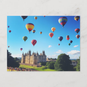 Carte postale du festival Hot Air