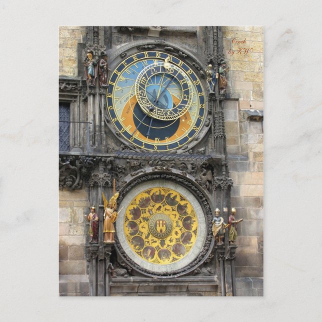 Carte postale du Gardien du temps (Devant)