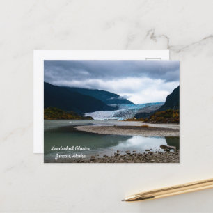 Carte postale du glacier Mendenhall, Juneau, Alask