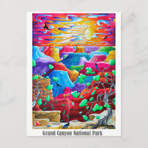 Carte postale du Grand Canyon National Park Travel